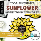 Sunflower Yoga Lesson | Sunflower Yoga Cards, Story & Games