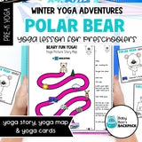 Polar Bear Yoga Lesson | Polar Bear Yoga Cards, Story & Games