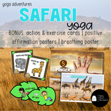 Safari Yoga Story & Yoga Cards | A Trip to the Savannas