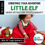 Little Elf Yoga Lesson | Christmas Yoga Story, Cards & Games | Calming Cards