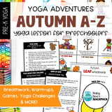 Autumn Yoga A to Z | Fall Yoga Cards, Stories & Games
