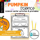 Pumpkin Science Lesson Plan | Activities, Experiments & Science Center Printables