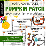 Pumpkin Patch Yoga Lesson | Pumpkin Yoga Story, Yoga Cards & Yoga Games
