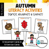 Autumn Circle Time Activities & Visuals | Fall Songs, Fingerplays & Literacy Games | Autumn a-z