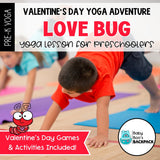 Love Bug Yoga Lesson | Valentine's Day Yoga Story, Games & Cards
