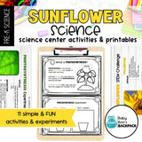 Sunflower Science Lesson Plan | Activities, Experiments & Science Center Printables