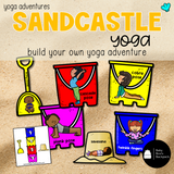 Sandcastle Yoga Lesson: Yoga Story, Cards & Games