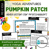 Pumpkin Patch Yoga Lesson | Pumpkin Yoga Story, Yoga Cards & Yoga Games