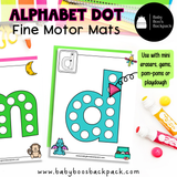 Alphabet Dot Mats & Worksheets