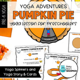 Pumpkin Pie Yoga | Pumpkin Pie Yoga Cards, Story & Games