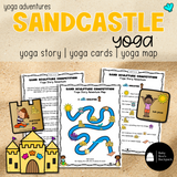 Sandcastle Yoga Lesson: Yoga Story, Cards & Games