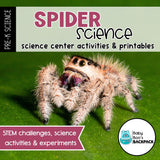 Spider Science Lesson | Activities, Experiments & Science Center Printables