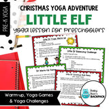 Little Elf Yoga Lesson | Christmas Yoga Story, Cards & Games | Calming Cards
