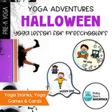Halloween Yoga Stories & Yoga Cards | Halloween Circle Time Games | Calming Cards