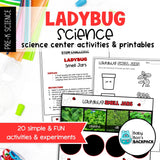 Ladybug Science Activities | Ladybug Science Center Printables & Posters