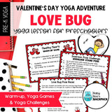 Love Bug Yoga Lesson | Valentine's Day Yoga Story, Games & Cards