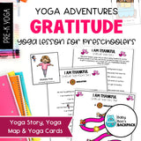 Gratitude Yoga Lesson | Gratitude Yoga Story, Yoga Cards & Games