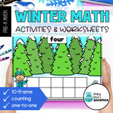 Winter Math Activities & Number Worksheets | Sorting, Measurement & Opposites