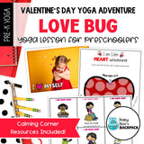 Love Bug Yoga Lesson | Valentine's Day Yoga Story, Games & Cards