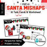 Santa Mishaps: Empathy Building Task Cards | Perspective Taking & Problem Solving Activities
