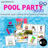 Pool Party Yoga Lesson: Yoga Story, Cards & Games