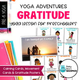 Gratitude Yoga Lesson | Gratitude Yoga Story, Yoga Cards & Games