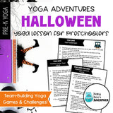 Halloween Yoga Stories & Yoga Cards | Halloween Circle Time Games | Calming Cards