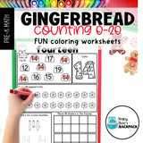 Gingerbread Counting 0-20 | Gingerbread Number Concepts