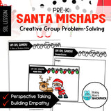 Santa Mishaps: Empathy Building Task Cards | Perspective Taking & Problem Solving Activities