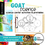 Goat Science | Activities, Experiments & Science Center Printables