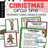 Christmas Circle Time Songs, Games & Learning Printables