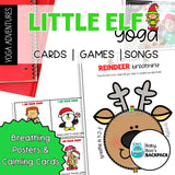 Little Elf Yoga Story & Cards | Christmas Circle Time Games | Calming Cards