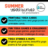 The ULTIMATE Summer Yoga Bundle | Summer Yoga Cards, Stories & Games