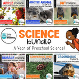 A Year of Science Bundle | 12 Preschool Science Lesson Plans