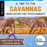 Safari Yoga Lesson | Safari Yoga Stories, Games & Cards | A Trip to the Savannas