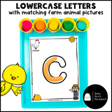 Down on the Farm Playdough Mats