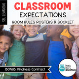 Classroom Expectations Lesson Plan & Classroom Rules Posters