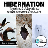 Hibernation, Migration & Adaptations Science Unit | Science Activities, Posters & Printables