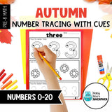 Autumn Number Worksheets | Numbers 0-20