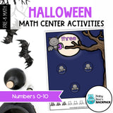 Halloween Counting Mats, Task Cards, Tracers & Worksheets | Numbers 0-10