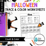 Halloween Number Worksheets | Numbers 0 to 20