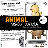 Animal Yoga Bundle | Animal Yoga Cards & Yoga Poses
