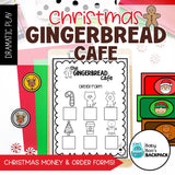 Christmas Dramatic Play Printables: Gingerbread Cafe & Gingerbread Making Station