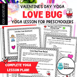 Love Bug Yoga Lesson: Valentine's Day Yoga Story & Yoga Cards