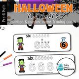 Halloween Numbers 0-10 | Cards, Tracers & Worksheets | One-to-One Correspondence