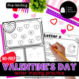 No-Prep Valentine's Day Alphabet Worksheets