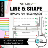 Happy Car Line & Shape Tracing Set | Writing Center Tracing Mats & Worksheets