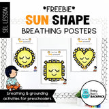 Sun Shape Breathing Posters FREEBIE | Breathing Exercises for Preschoolers