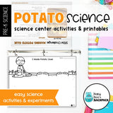 Potato Science | Activities, Experiments & Science Center Printables