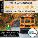 Back-to-School Yoga Lesson: Yoga Stories & Yoga Cards {Partner Yoga}